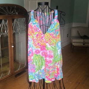 Lily Pulitzer Arya Printed Tank size XL